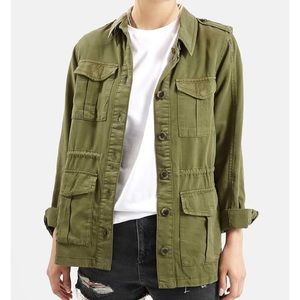 Topshop Elsa Four Pocket field Jacket